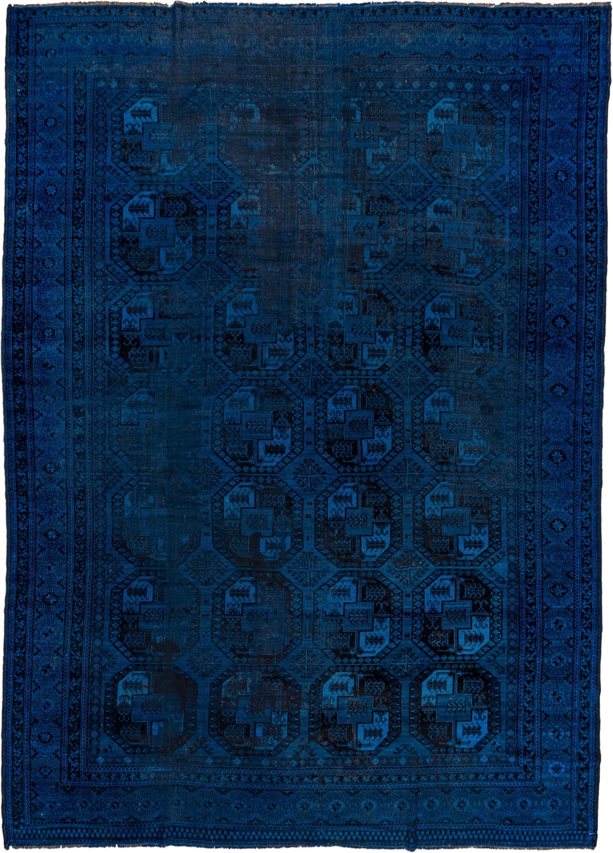 Antique Overdyed Area Rug (9' x 13')