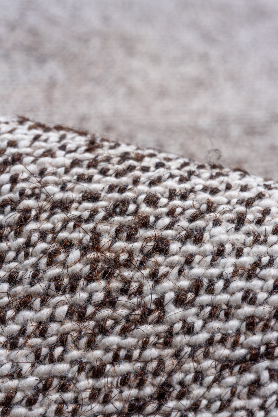 10' x 16' one-of-a-kind handmade antique Flatweave rug. Color palette: ivory, taupe, gray, greige, beige
