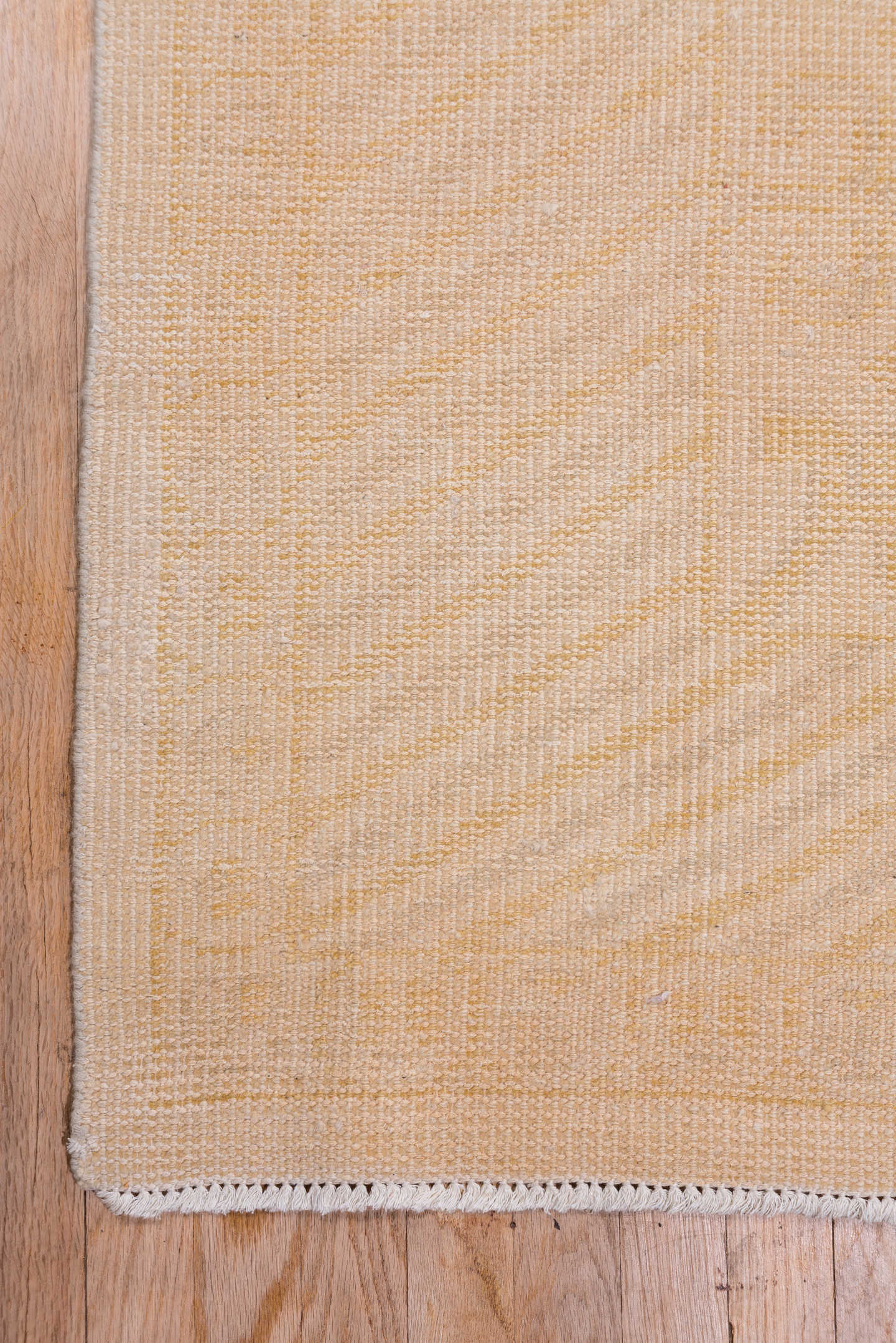 9' x 12' one-of-a-kind handmade vintage Oushak large size rug. Color palette: ivory, cream, peach, blush, beige, sand