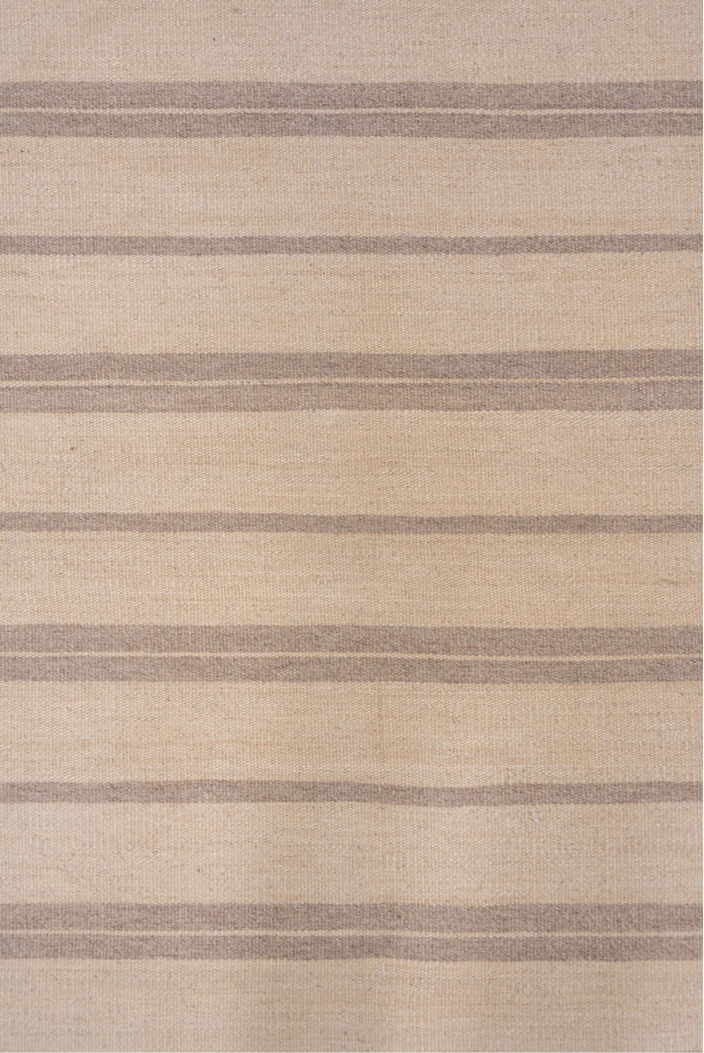 5' x 8' one-of-a-kind handmade vintage Kilim medium size rug. Color palette: ivory, taupe, gray, cream, beige