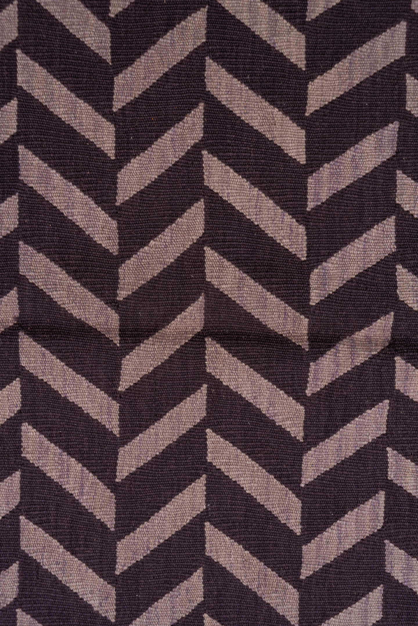 3' x 5' one-of-a-kind handmade vintage Kilim small size rug. Color palette: brown, taupe, beige, gray