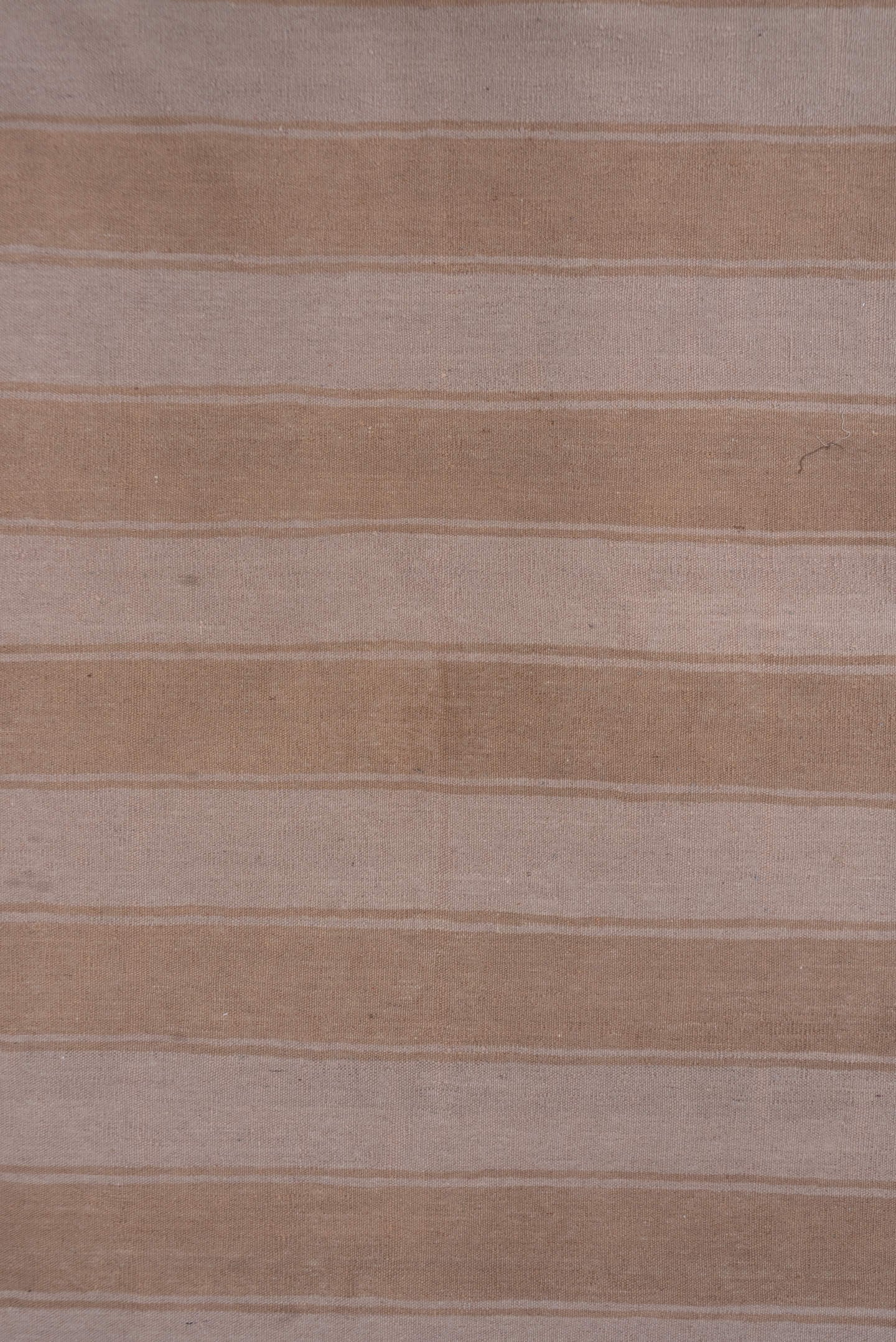 9' x 12' one-of-a-kind handmade vintage Kilim large size rug. Color palette: taupe, blush, ivory, beige, gray, pink