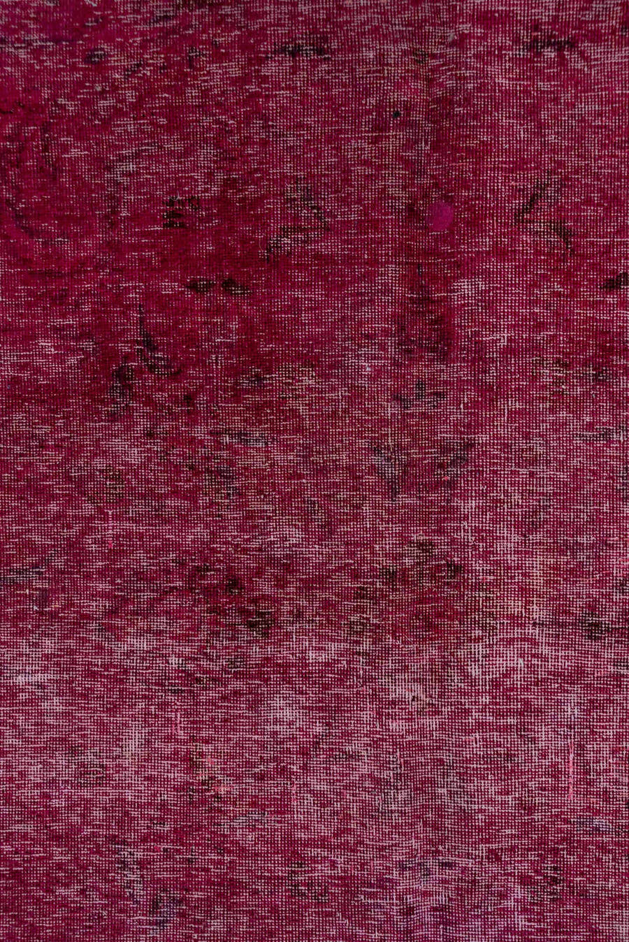 9' x 10' one-of-a-kind handmade antique Overdyed large size rug. Color palette: raspberry, magenta, rose, berry, plum