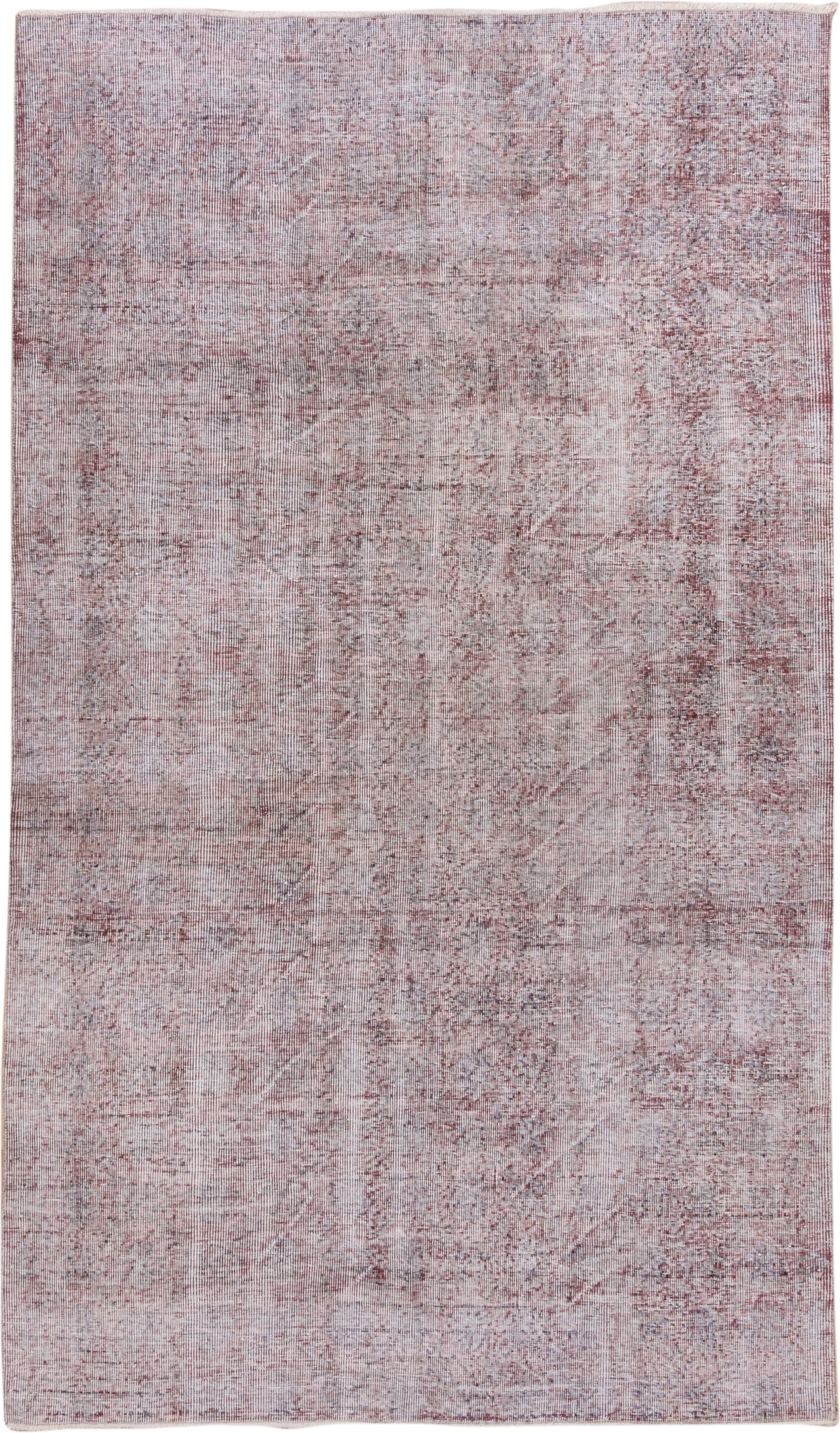5' x 9' one-of-a-kind handmade antique Sparta medium size rug. Color palette: rose, ivory, blush, taupe, dusty pink, pink