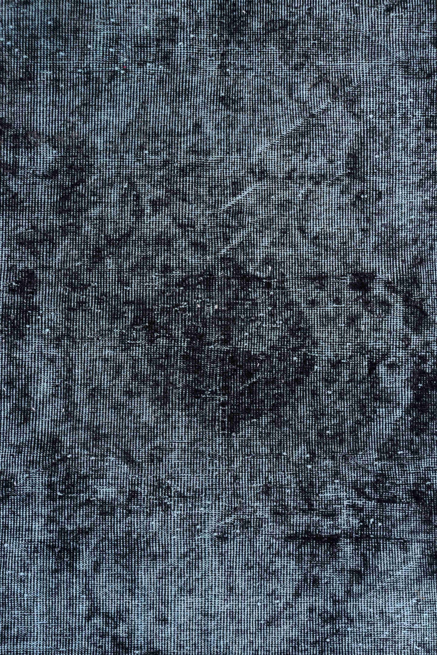 5' x 8' one-of-a-kind handmade antique Sparta medium size rug. Color palette: slate, charcoal, steel_blue, blue_gray, ebony