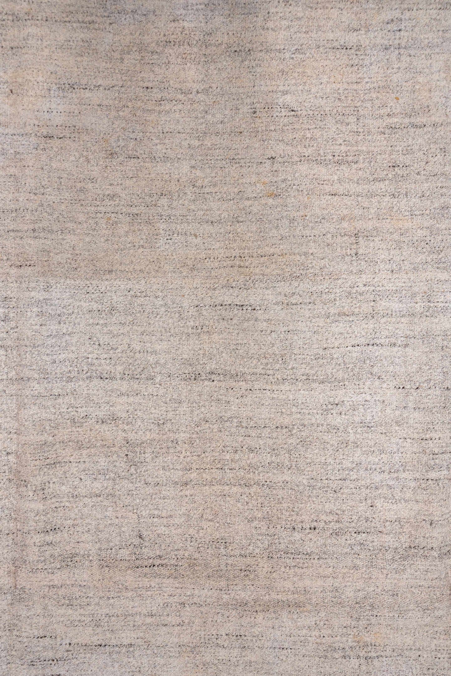 8' x 11' one-of-a-kind handmade vintage Flatweave large size rug. Color palette: ivory, cream, taupe, light gray, beige