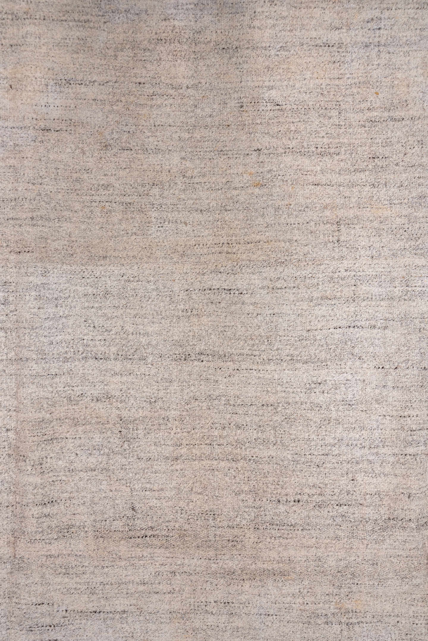 8' x 11' one-of-a-kind handmade vintage Flatweave large size rug. Color palette: ivory, cream, taupe, light gray, beige