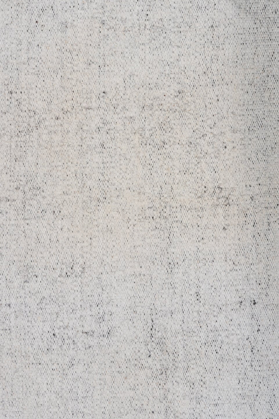 2' x 47' one-of-a-kind handmade vintage Flatweave runner rug. Color palette: ivory, charcoal, light gray, gray, black