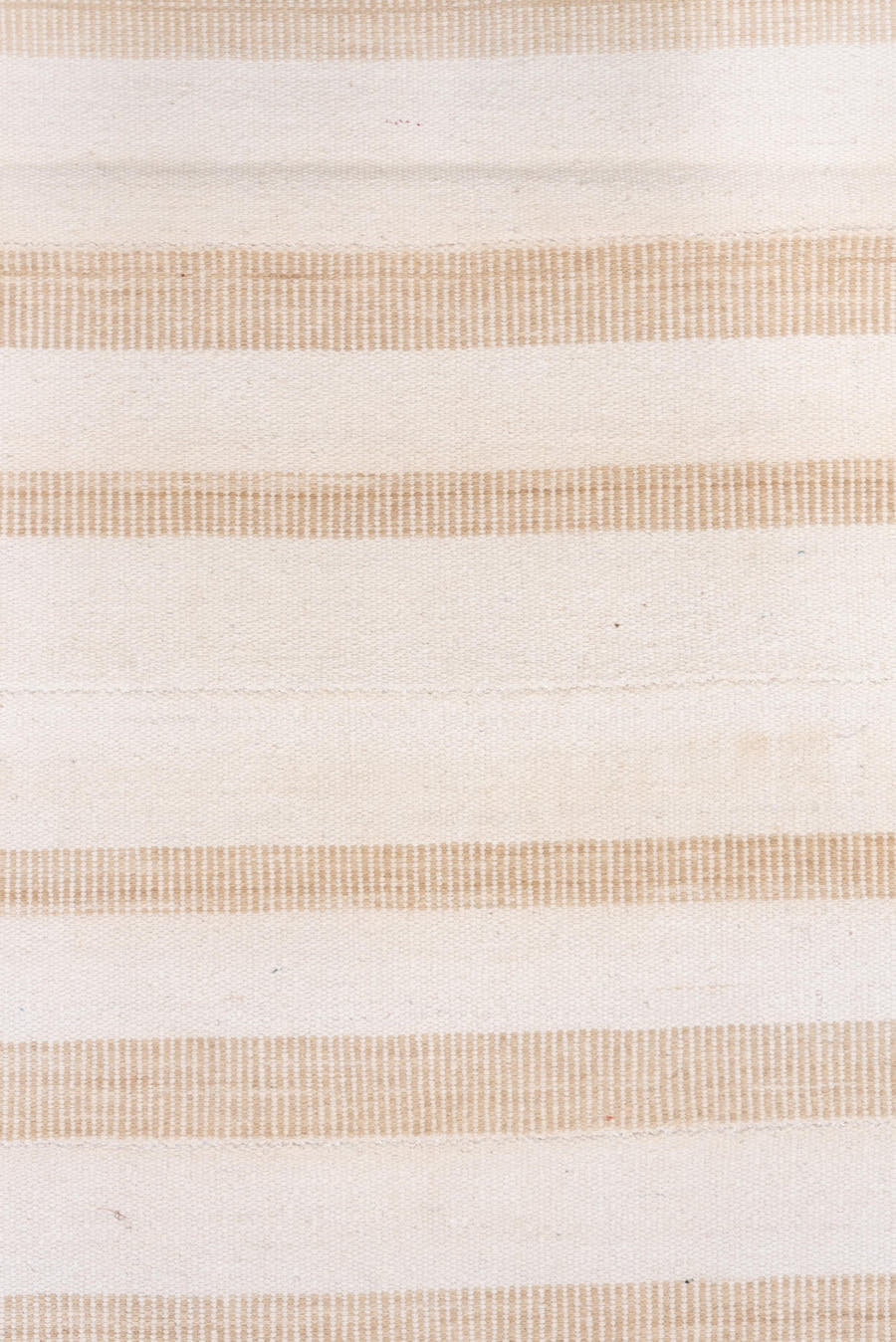 3' x 7' one-of-a-kind handmade vintage Flatweave rug. Color palette: ivory, cream, beige