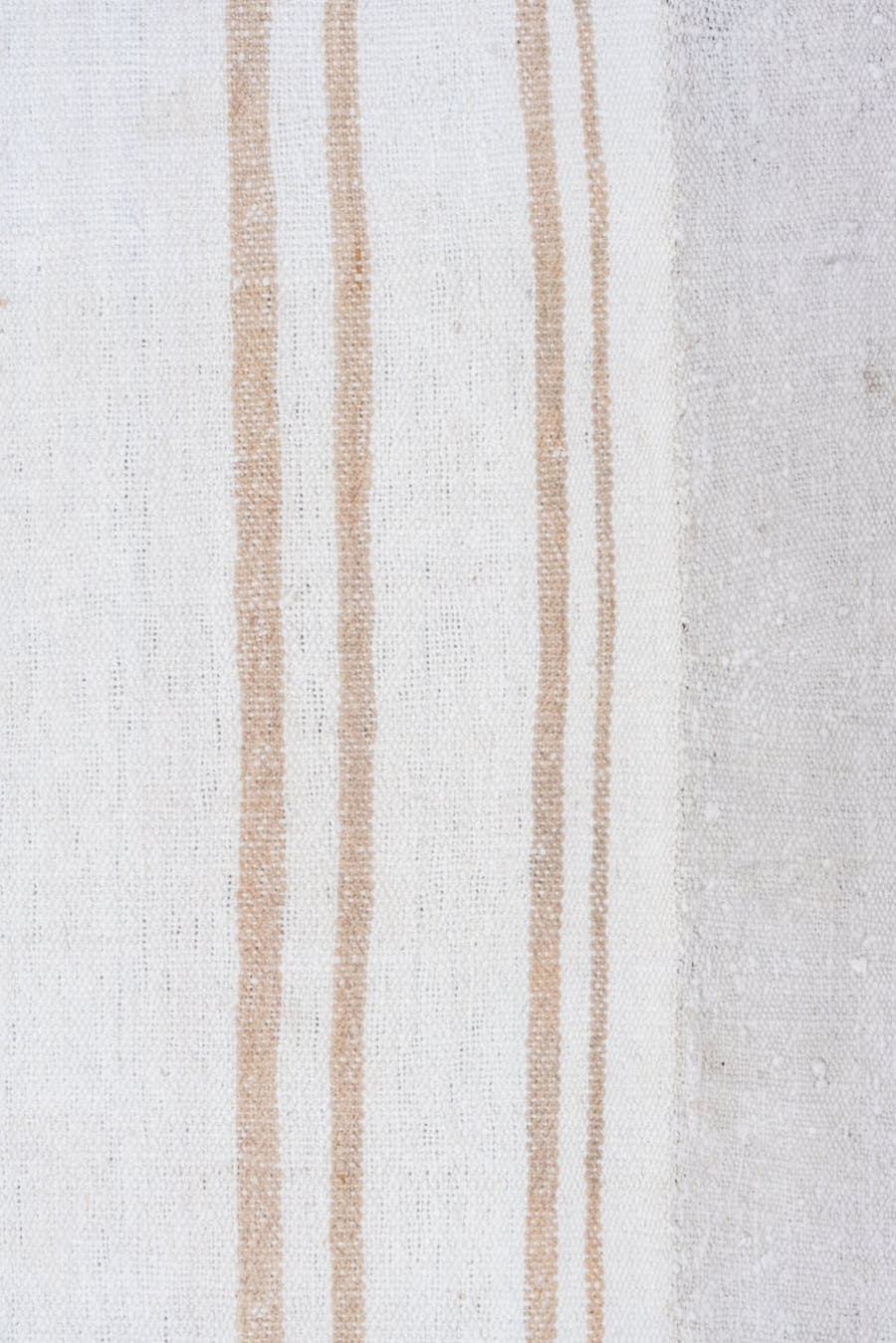 9' x 11' one-of-a-kind handmade antique Flatweave large size rug. Color palette: ivory, lavender, gold, cream, light gray