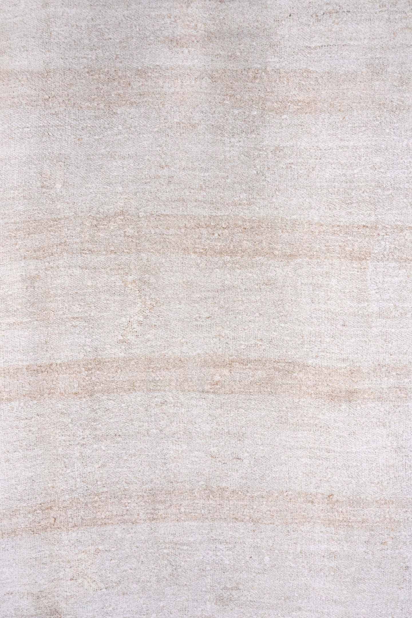 5' x 13' one-of-a-kind handmade vintage Hemp Kilim rug. Color palette: ivory, cream, beige, taupe, gray