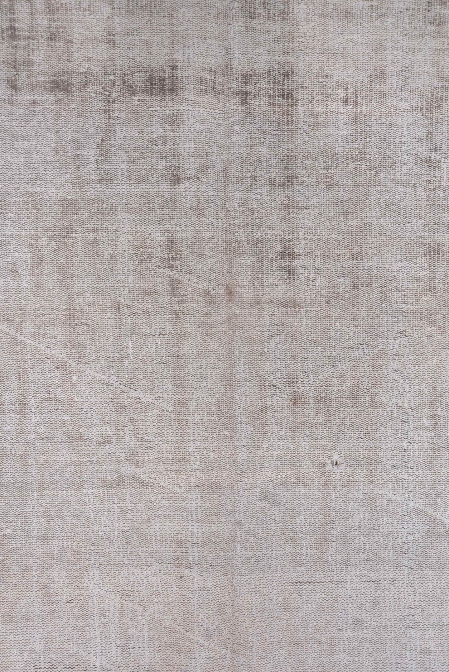 6' x 9' one-of-a-kind handmade vintage Sparta medium size rug. Color palette: taupe, ivory, gray, greige, beige
