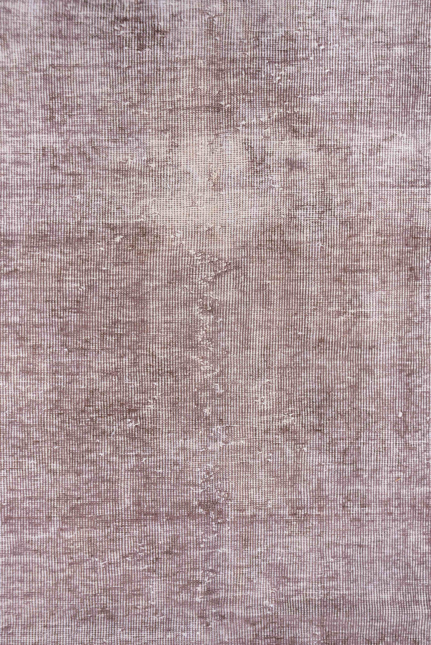 6' x 9' one-of-a-kind handmade vintage Sparta medium size rug. Color palette: dusty rose, blush, taupe, ivory, pink, beige