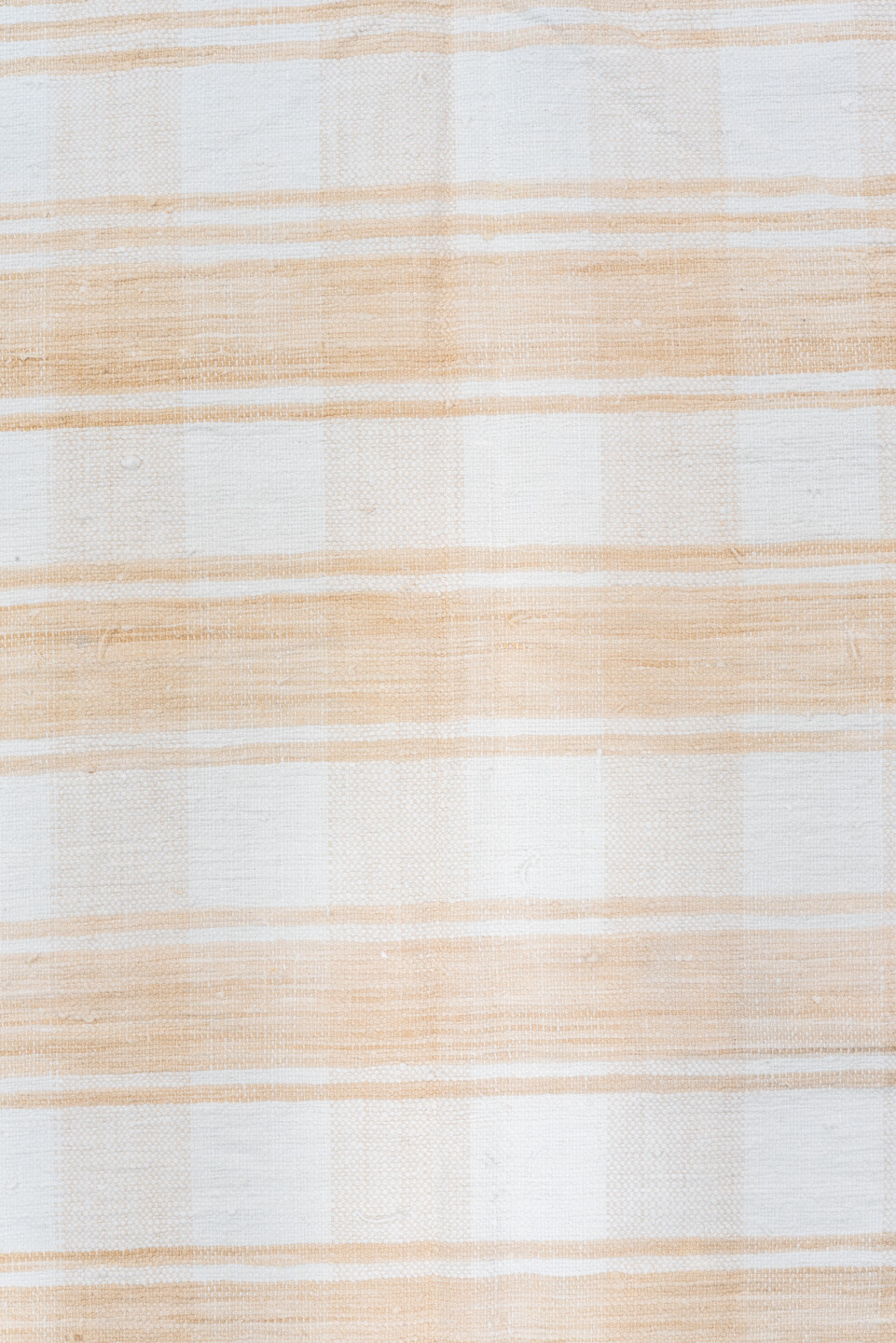 5' x 8' one-of-a-kind handmade vintage Textile medium size rug. Color palette: antiquewhite, brown, gainsboro, ghost white