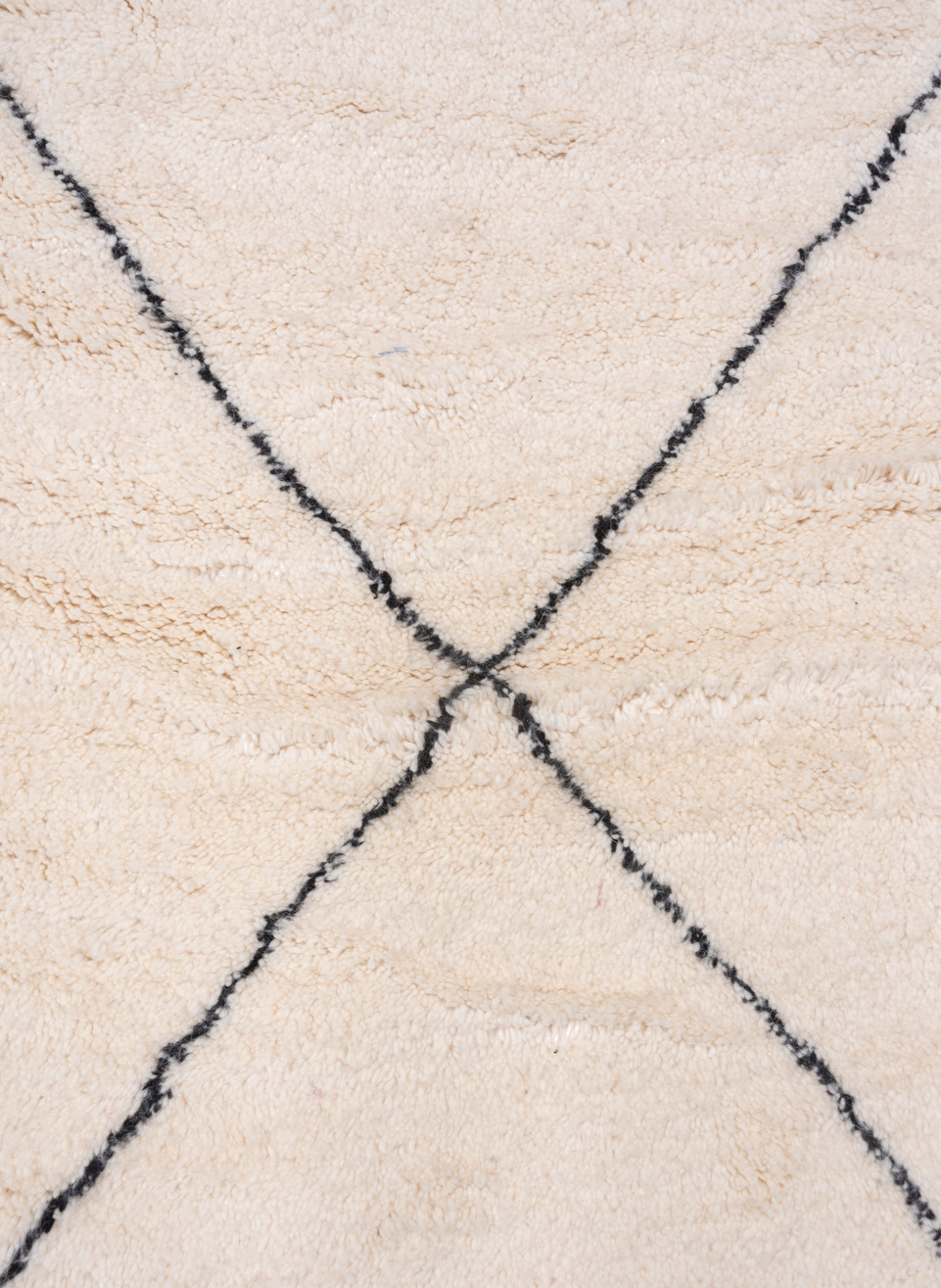 10' x 13' one-of-a-kind handmade vintage Moroccan large size rug. Color palette: antiquewhite, black, dark gray, dim gray