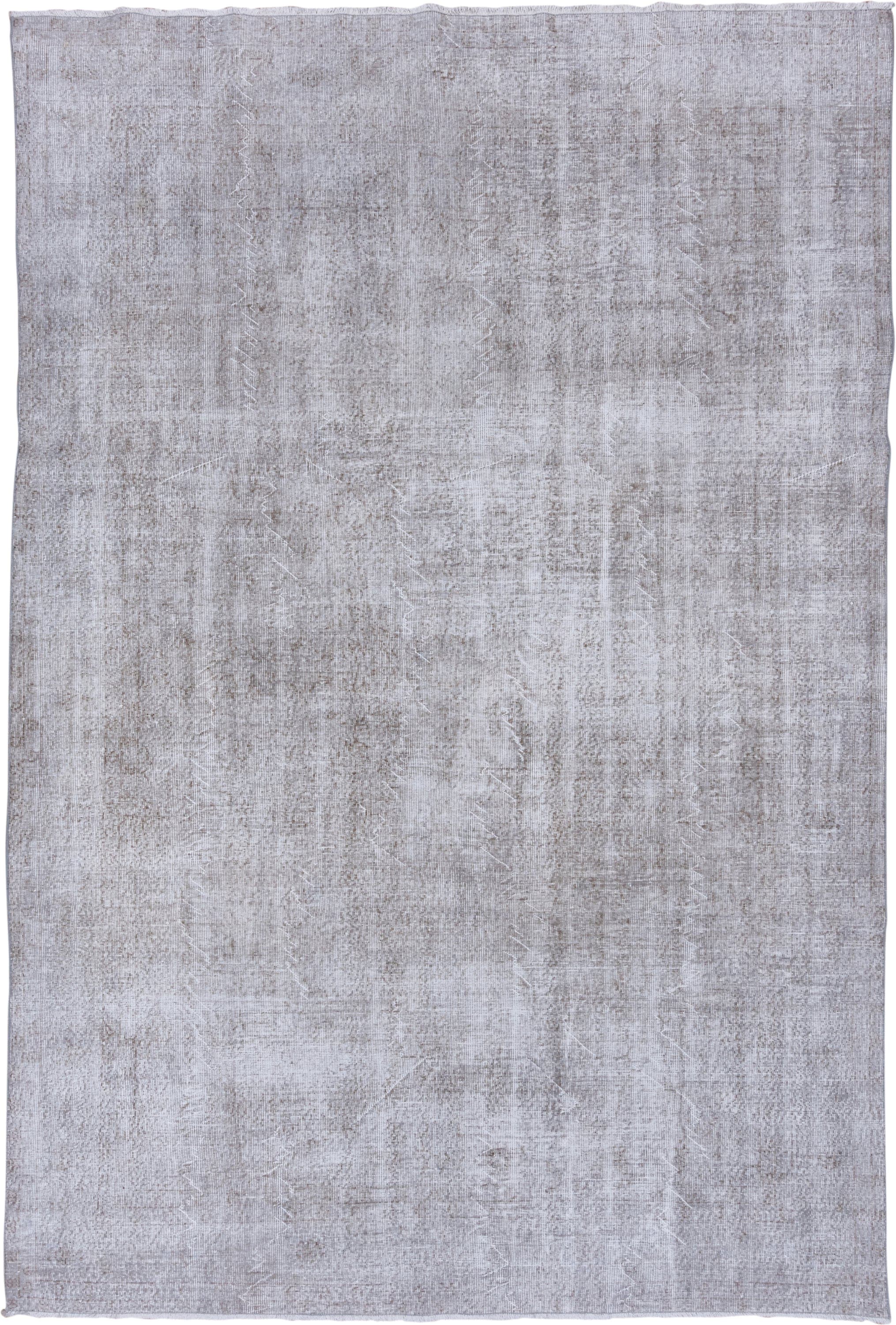 8' x 11' one-of-a-kind handmade vintage Sparta large size rug. Color palette: ivory, taupe, greige, stone, light gray, beige