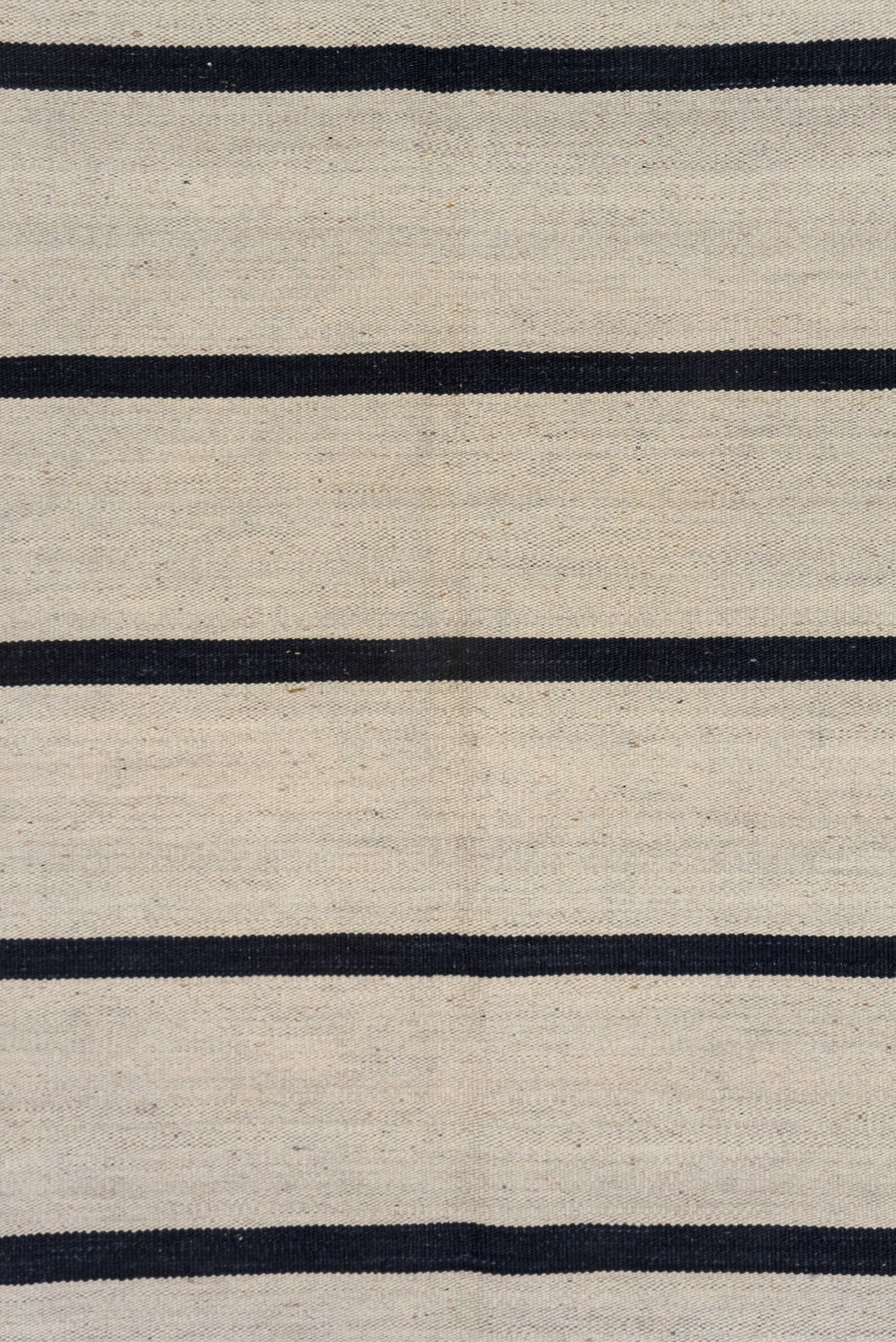 5' x 8' one-of-a-kind handmade vintage Kilim medium size rug. Color palette: ivory, charcoal, gray, black