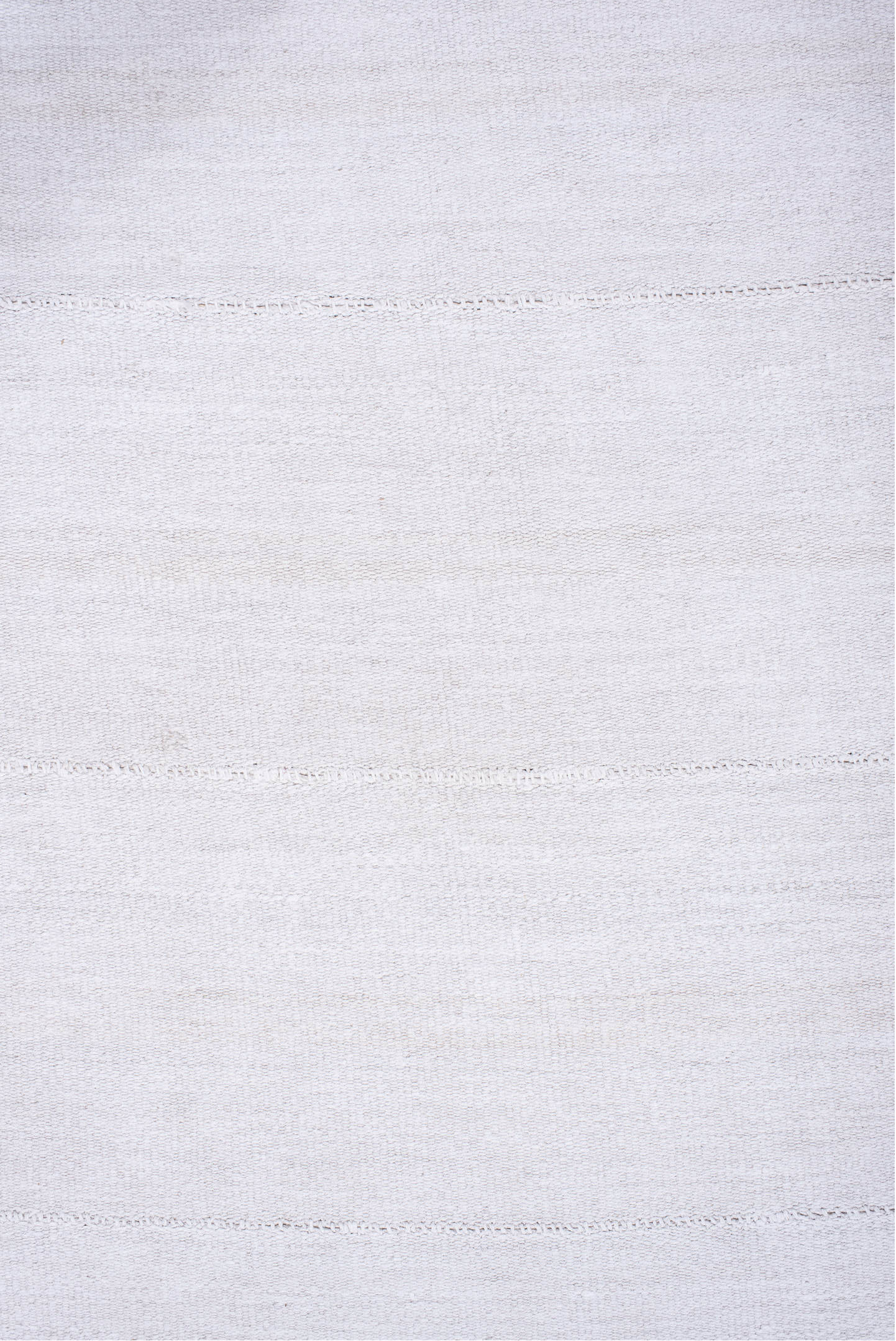 8' x 13' one-of-a-kind handmade antique Flatweave large size rug. Color palette: ivory, cream, taupe, beige, gray