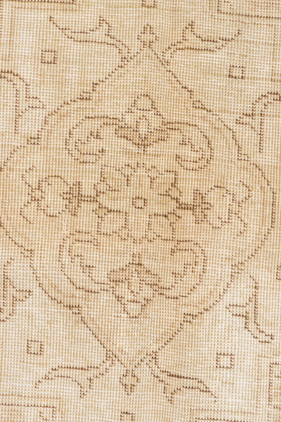 9' x 12' one-of-a-kind handmade antique Tabriz large size rug. Color palette: ivory, beige, taupe, sand, camel, gray