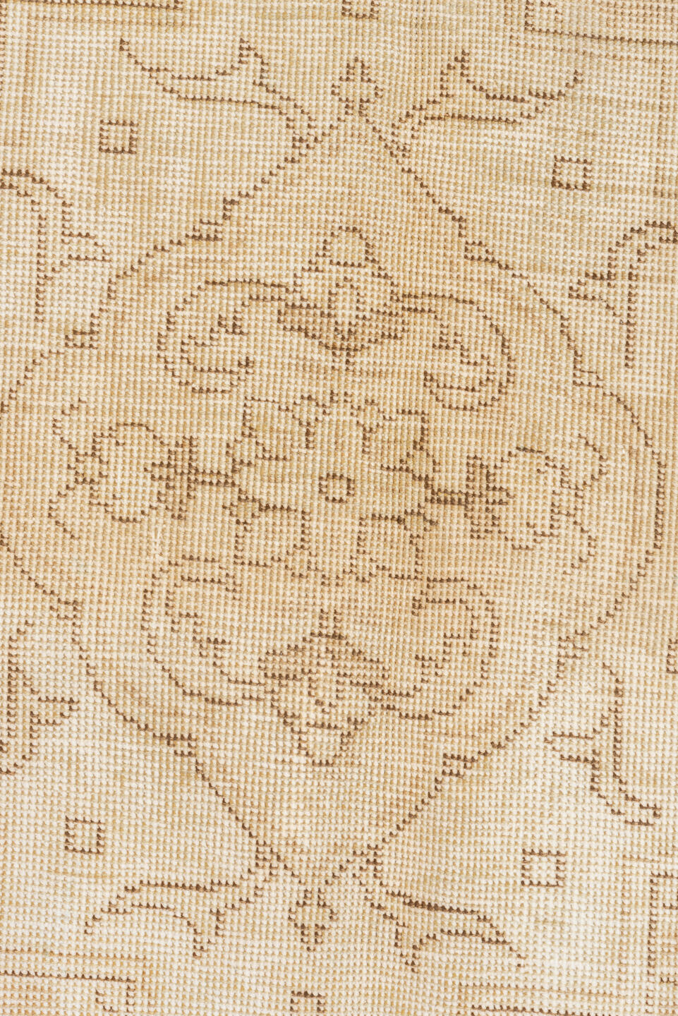 9' x 12' one-of-a-kind handmade antique Tabriz large size rug. Color palette: ivory, beige, taupe, sand, camel, gray