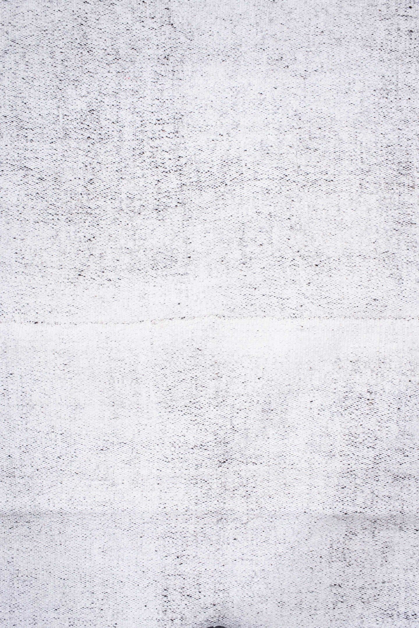 10' x 12' one-of-a-kind handmade antique Flatweave large size rug. Color palette: ivory, cream, pale gray, light gray