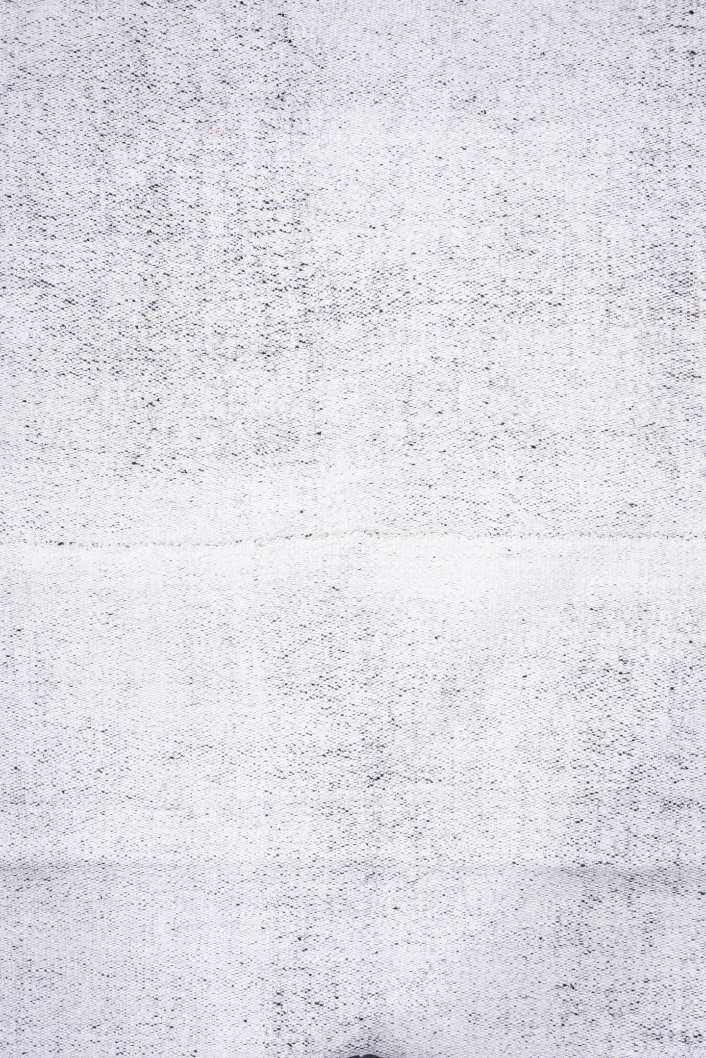 10' x 12' one-of-a-kind handmade antique Flatweave large size rug. Color palette: ivory, cream, pale gray, light gray