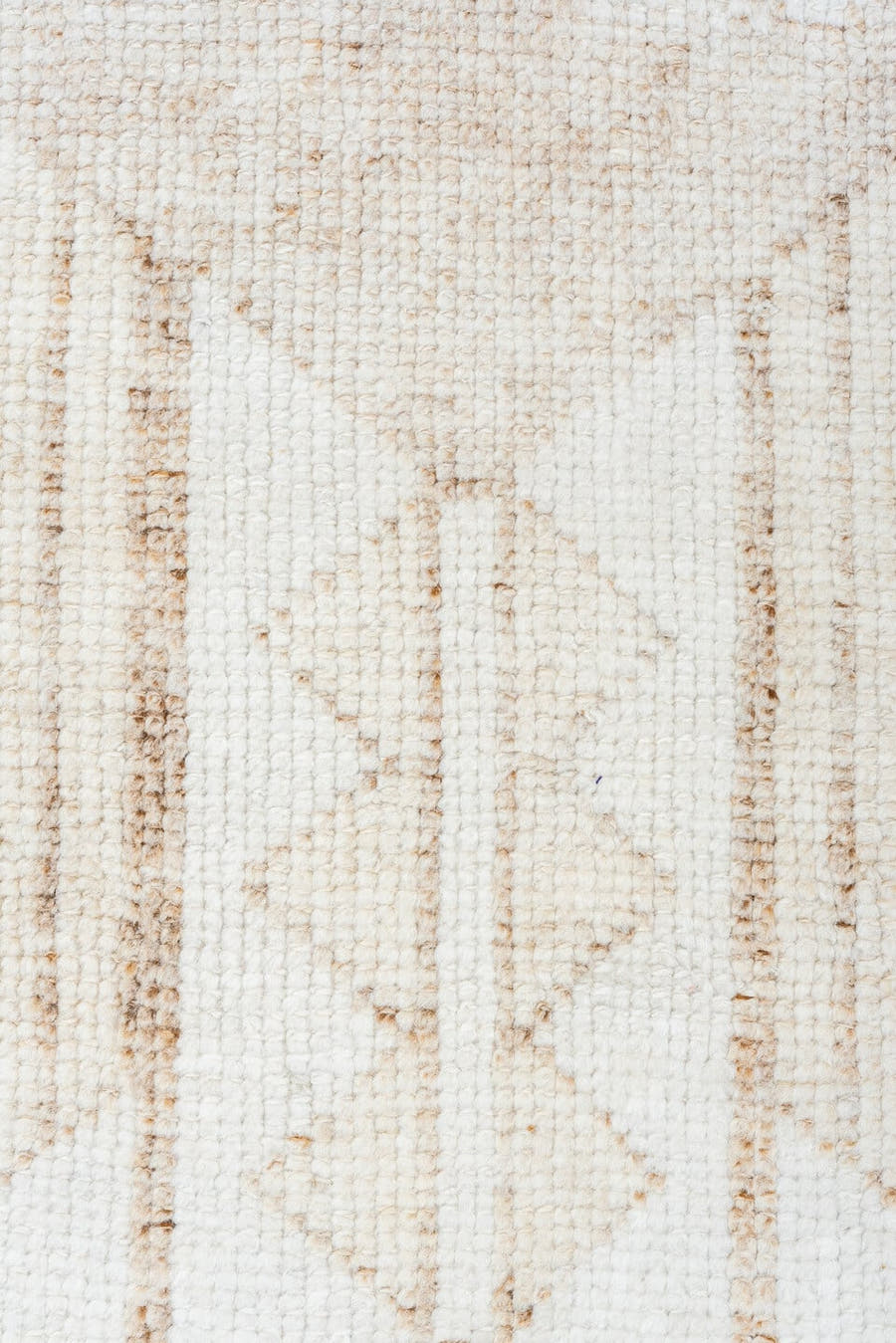 3' x 10' one-of-a-kind handmade vintage Kars runner rug. Color palette: ivory, taupe, beige, camel, gray