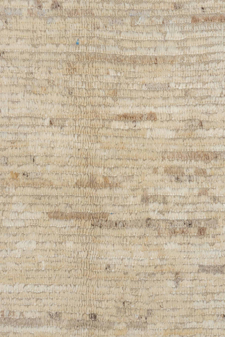 9' x 11' one-of-a-kind handmade vintage Tulu large size rug. Color palette: ivory, cream, taupe, beige, camel, pale blue