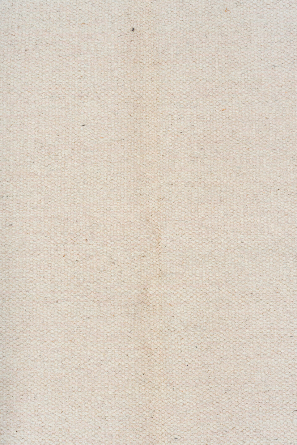 5' x 7' one-of-a-kind handmade vintage Rollaken rug. Color palette: ivory, camel, cream, pale_blue, beige, light blue