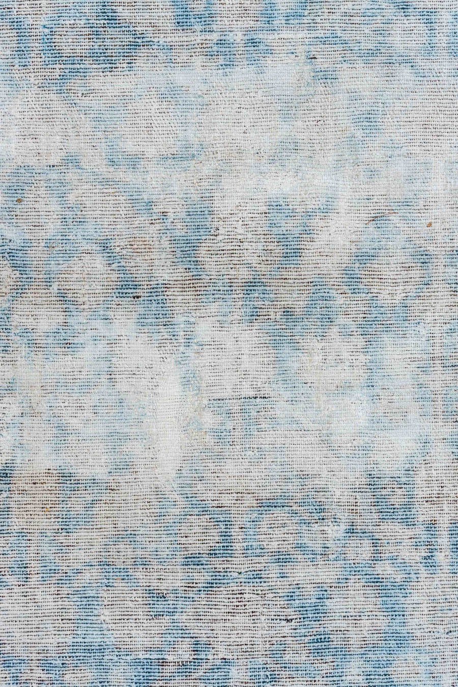3' x 12' one-of-a-kind handmade antique Malayer runner rug. Color palette: ivory, sky blue, taupe, cream, pale gray