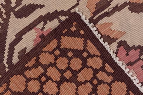 Antique Kilim Area Rug (6' x 7')