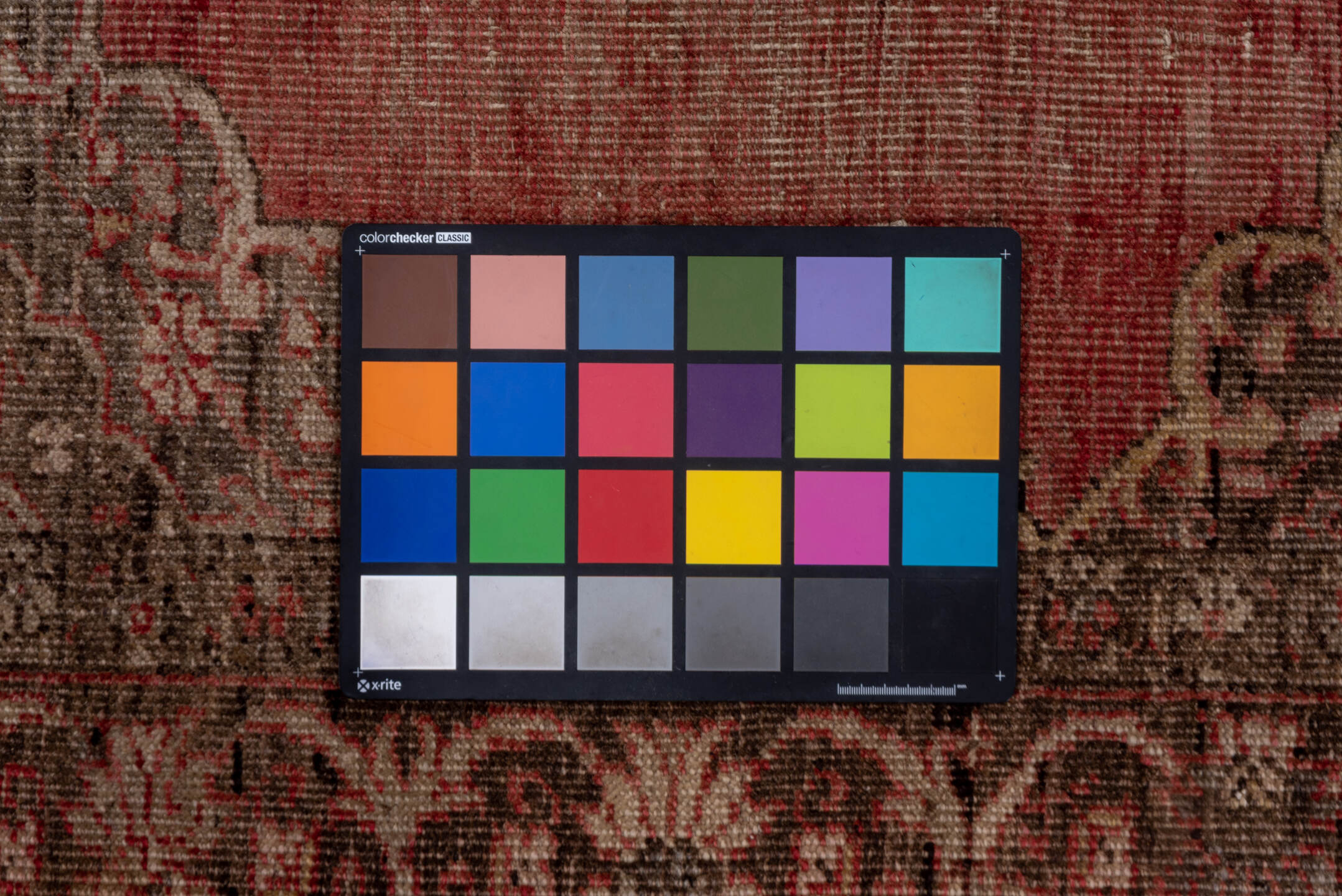 4' x 13' one-of-a-kind handmade vintage Oushak runner rug. Color palette: brown, gray, off-white, pink, red, snow, white