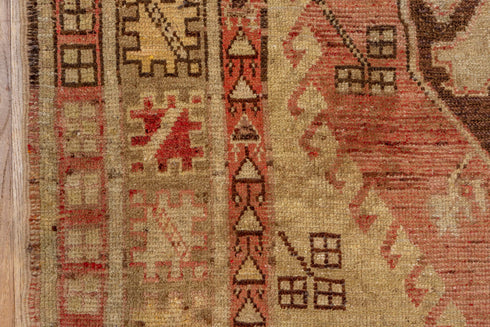 Antique Oushak Area Rug (5' x 8')