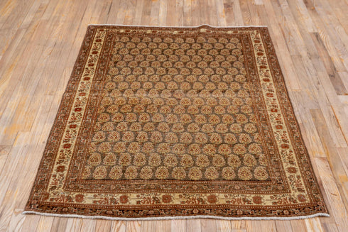 Vintage Tabriz Area Rug (4' x 5')