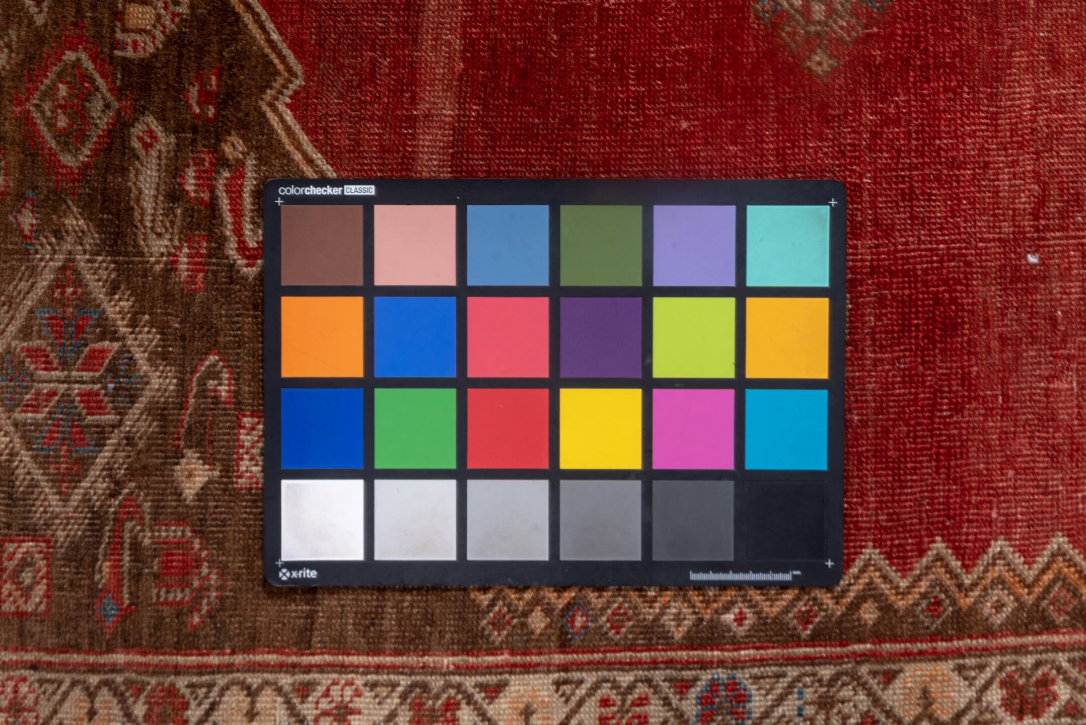 4' x 6' one-of-a-kind handmade vintage Oushak small size rug. Color palette: blue, brown, gray, pink, red, sienna