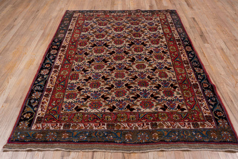 Antique Bidjar Area Rug (5' x 7')