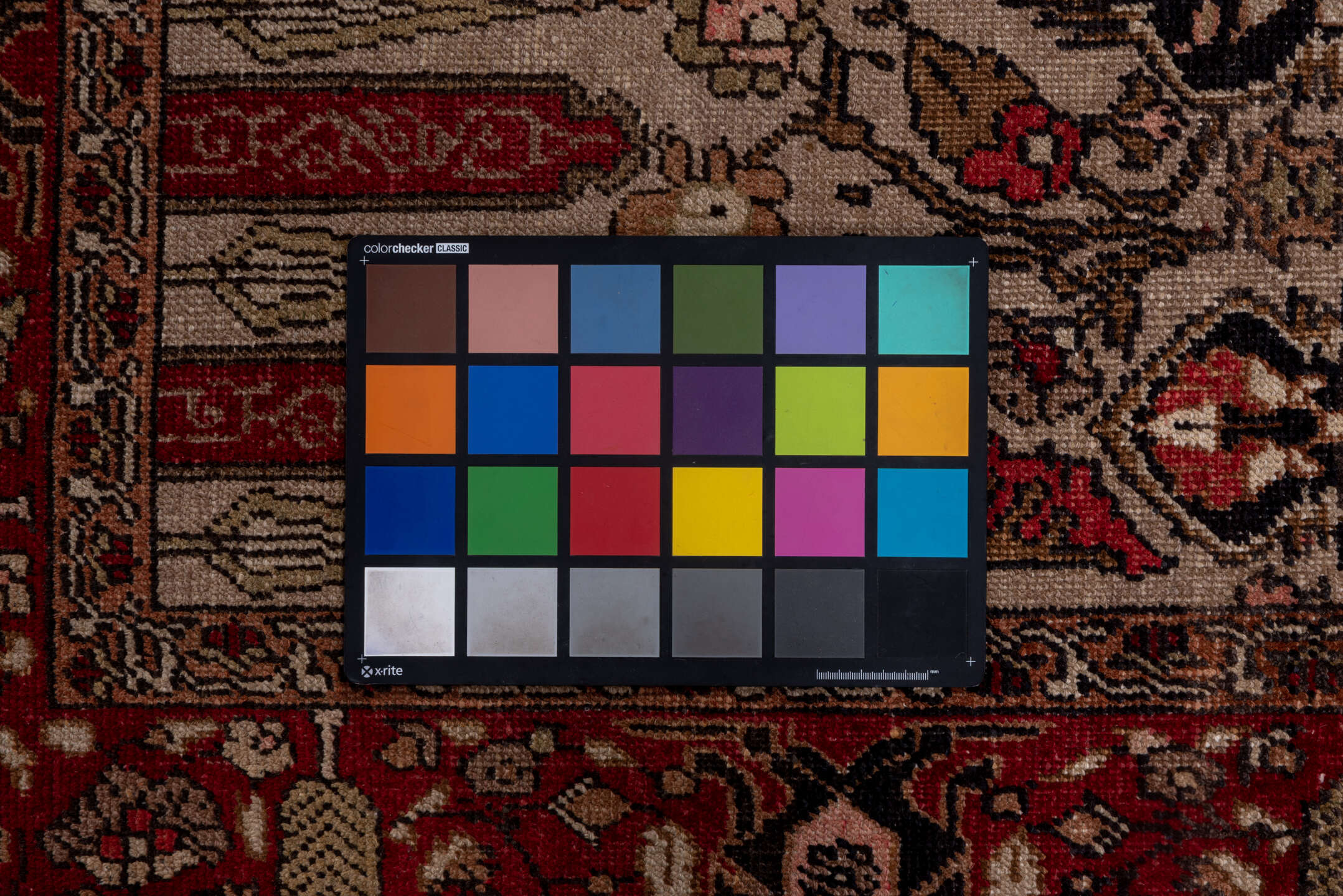 5' x 10' one-of-a-kind handmade vintage Oushak medium size rug. Color palette: black, brown, gray, pink, red, redwood