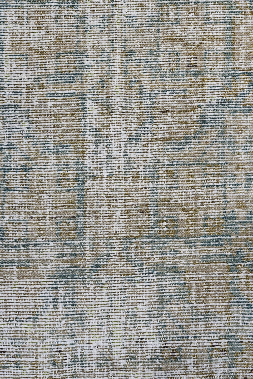 3' x 9' one-of-a-kind handmade vintage Malayer runner rug. Color palette: taupe, ivory, gray, slate, beige