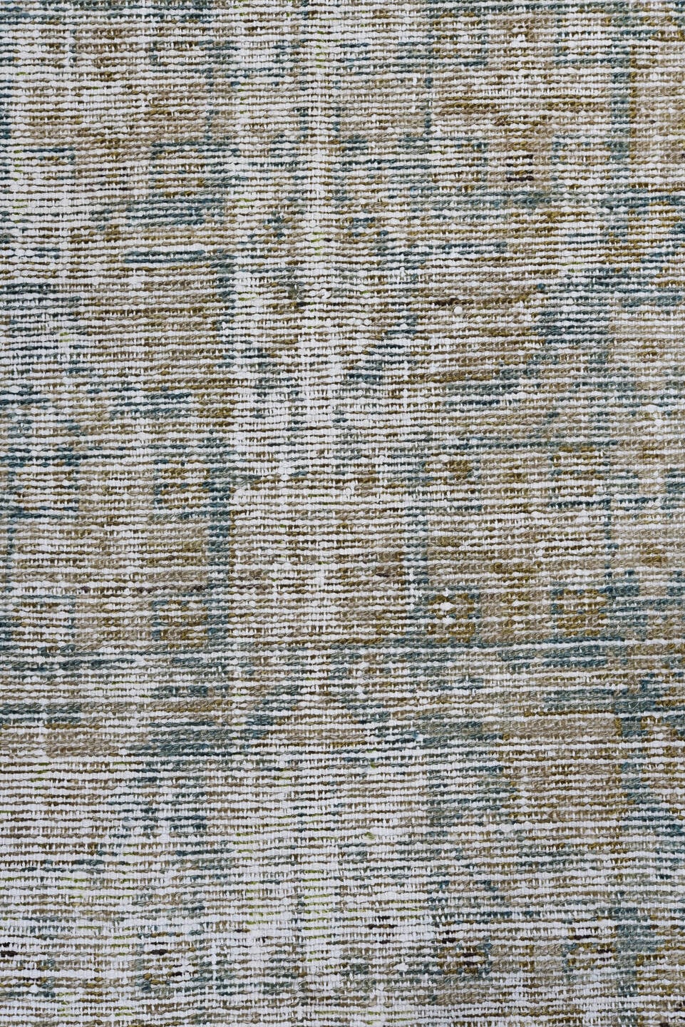 3' x 9' one-of-a-kind handmade vintage Malayer runner rug. Color palette: taupe, ivory, gray, slate, beige