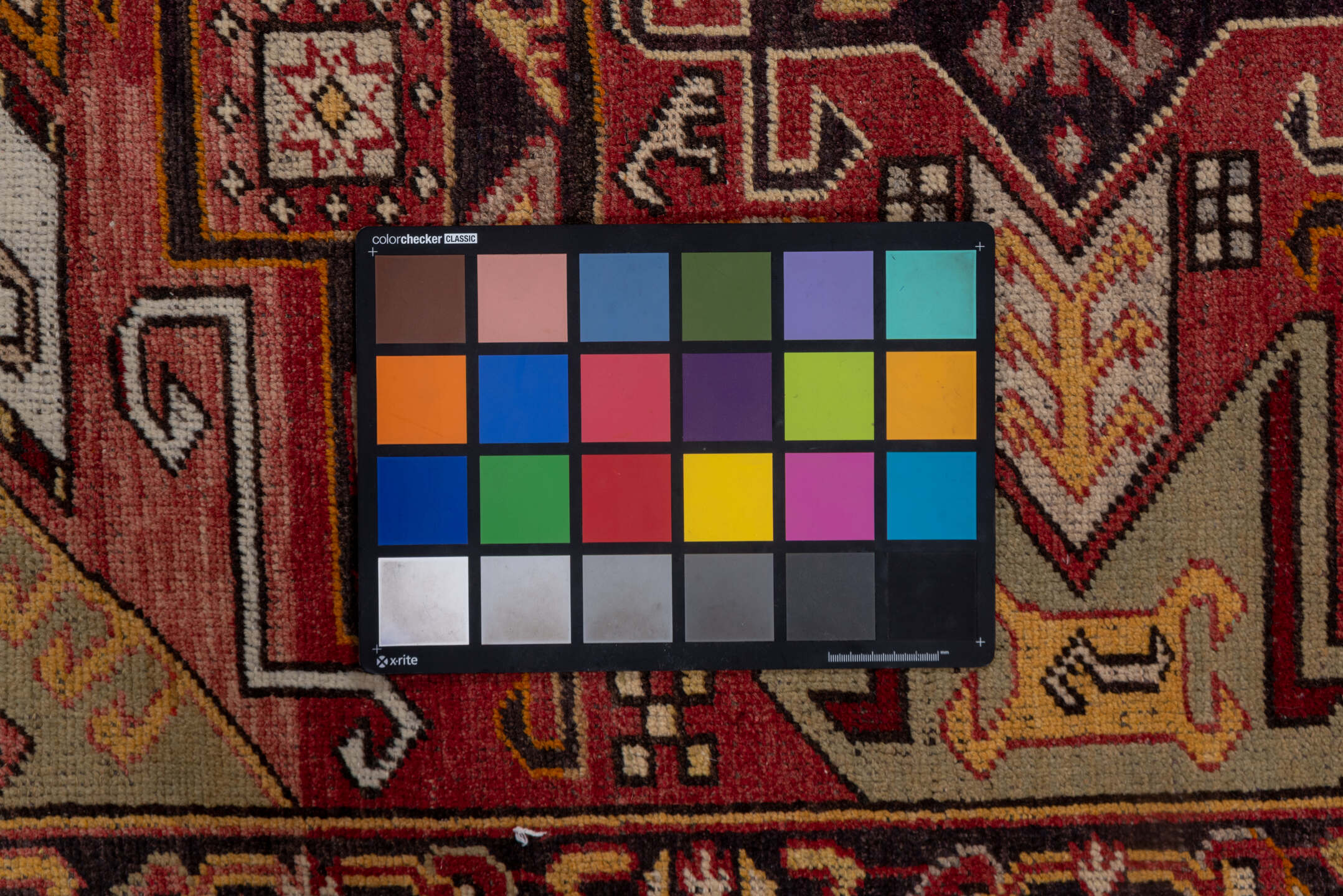 5' x 10' one-of-a-kind handmade vintage Oushak runner rug. Color palette: brown, gray, pink, red, redwood