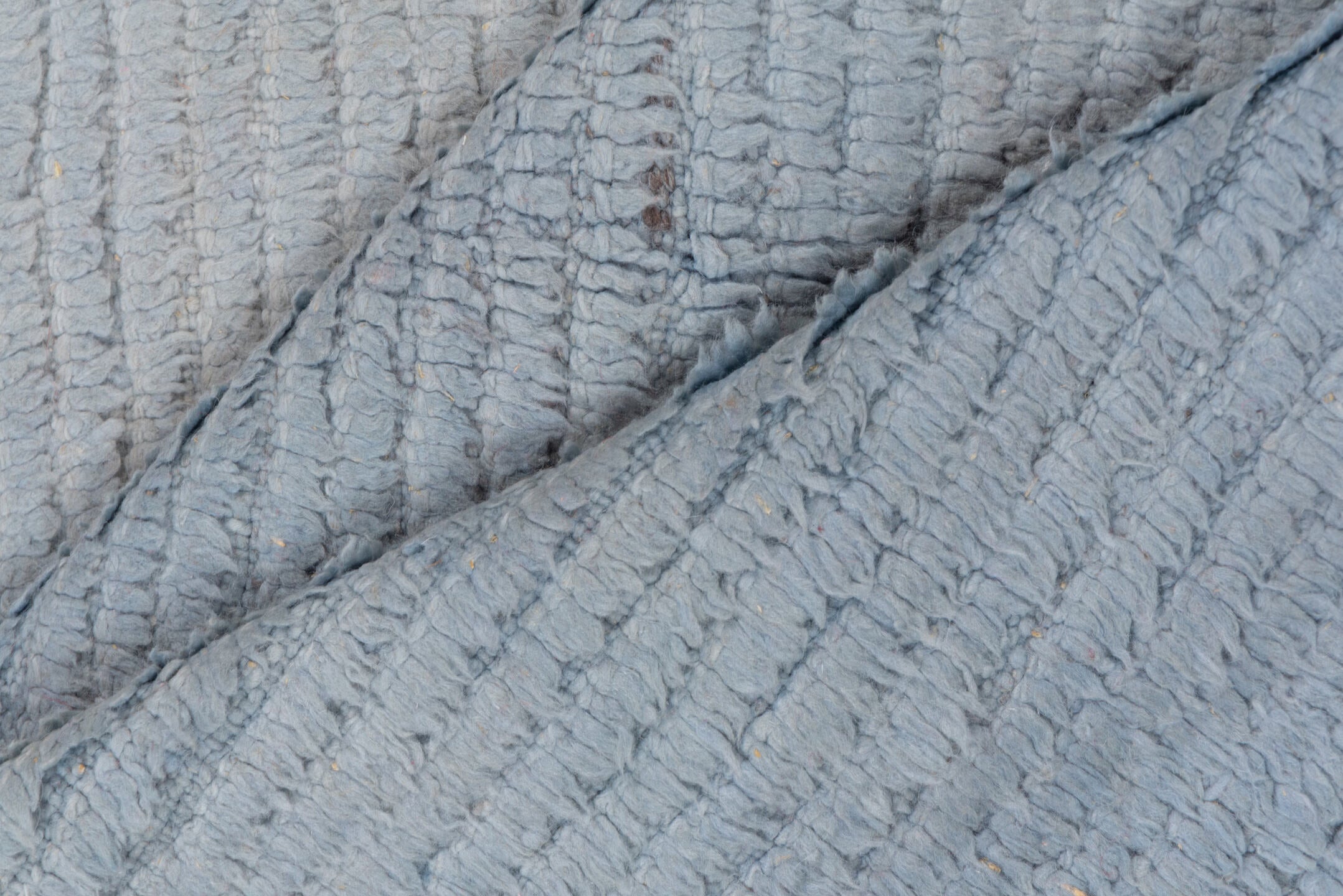 5' x 7' one-of-a-kind handmade antique Konya rug. Color palette: ivory, pale blue, cream, taupe, light blue, beige, gray