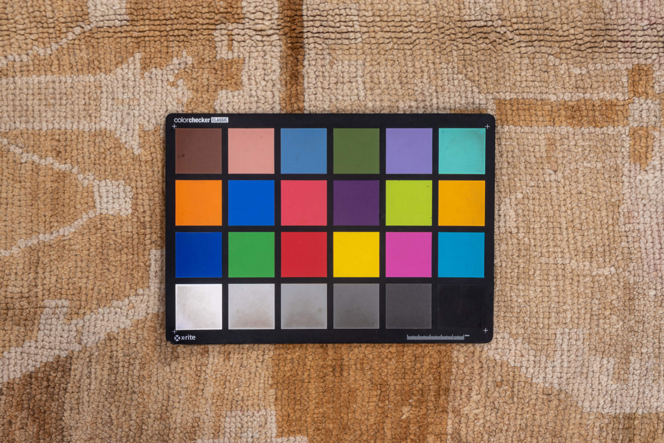 6' x 14' one-of-a-kind handmade vintage Oushak large size rug. Color palette: brown, orange, tan