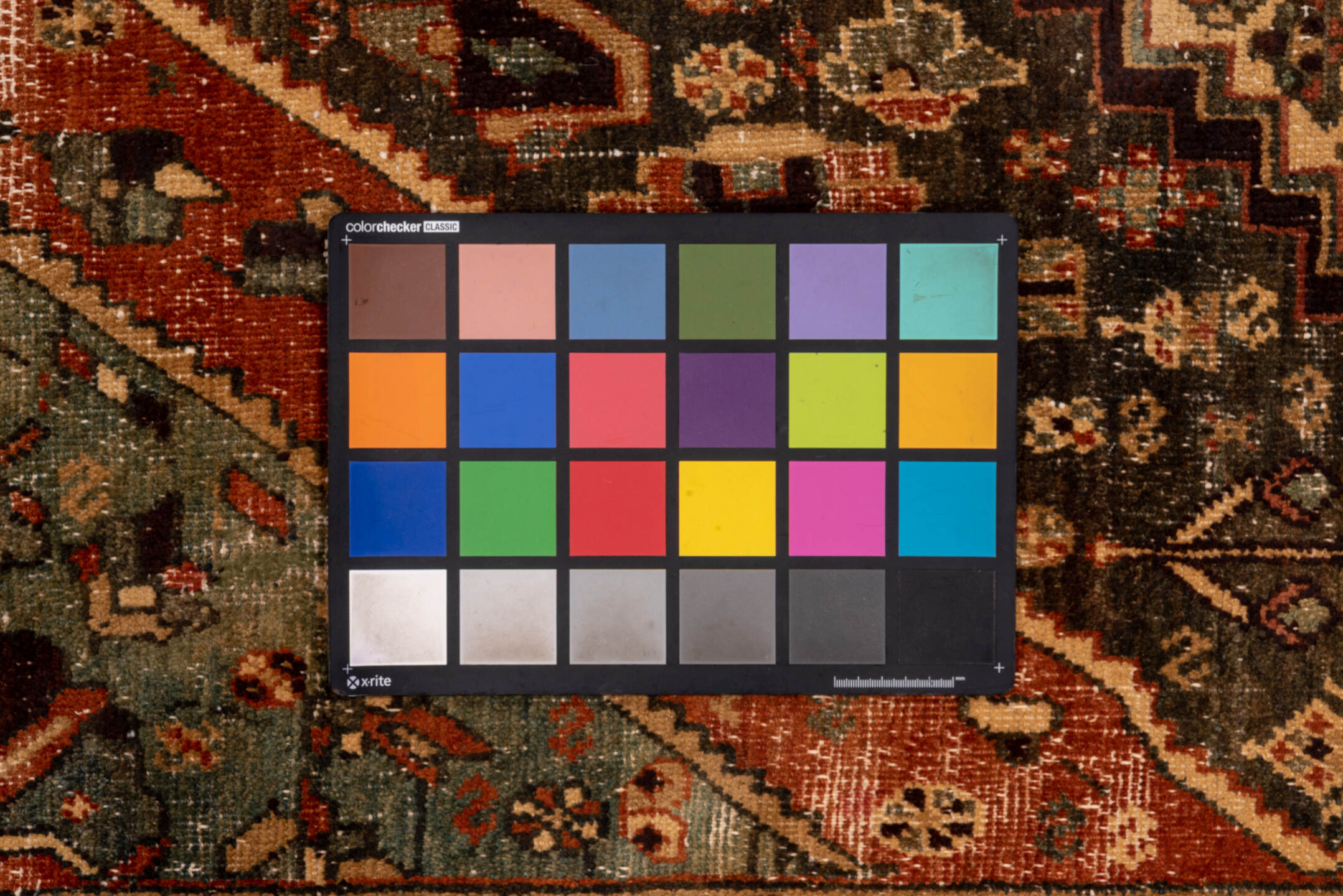 5' x 12' one-of-a-kind handmade vintage Baktiary rug. Color palette: brown, red