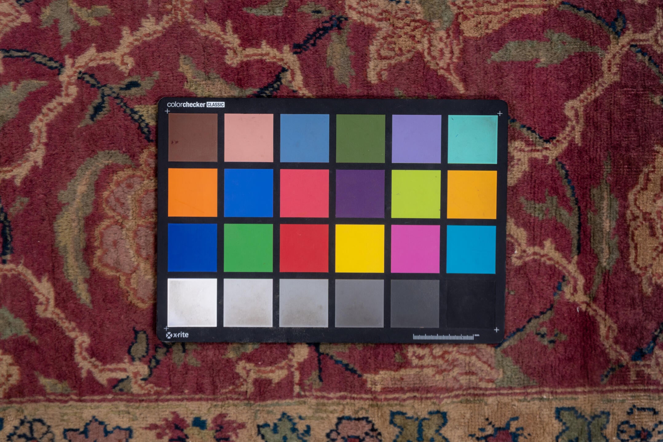 12' x 14' one-of-a-kind handmade vintage Agra oversize rug. Color palette: black, blue, brown, gray, pink, red, redwood