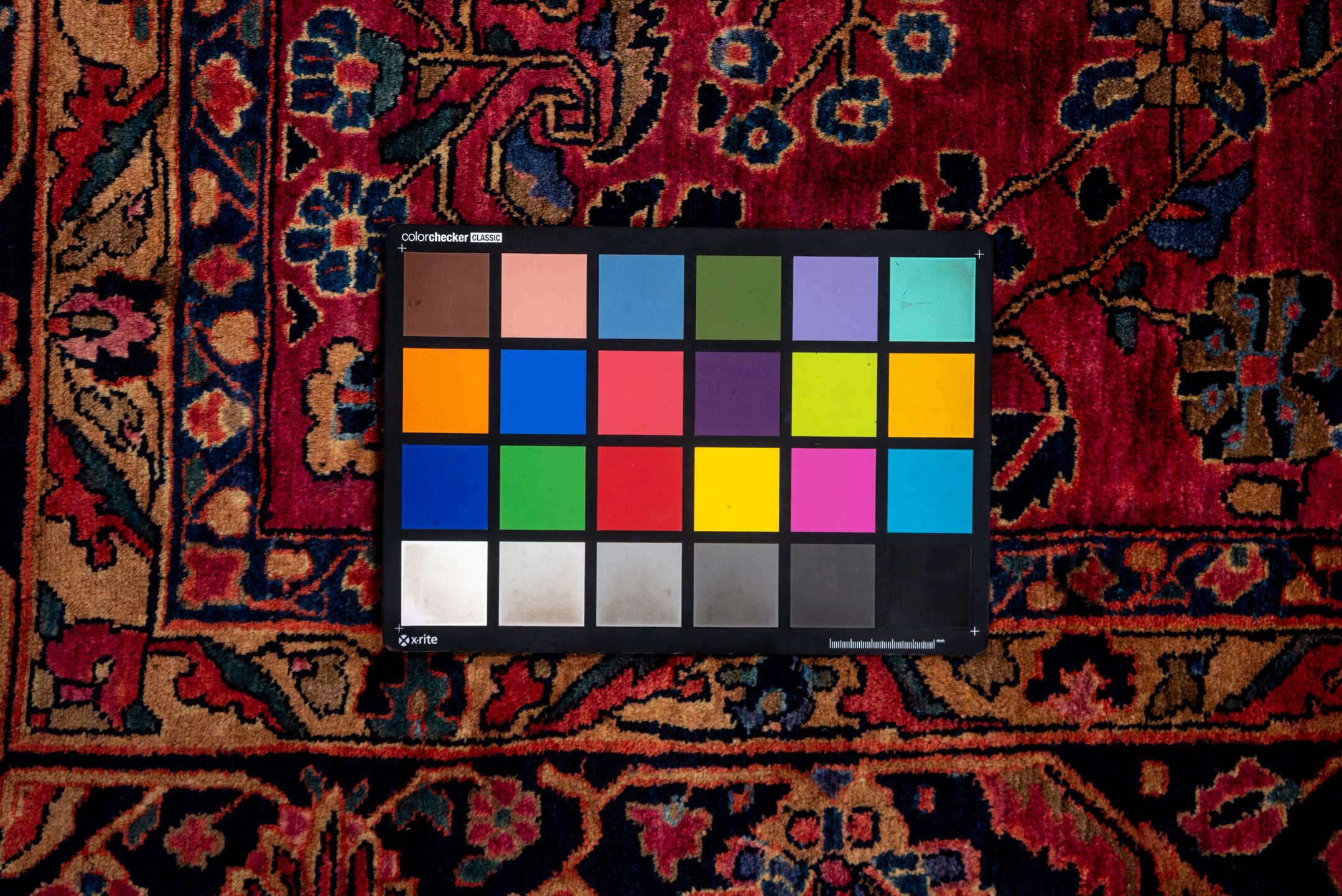 9' x 12' one-of-a-kind handmade antique Sarouk large size rug. Color palette: red, navy, rose, ivory, burgundy, cobalt