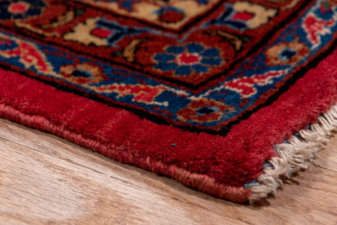 Antique Kashan Area Rug (8' x 12')