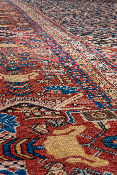 Antique Sultanabad Area Rug (14' x 21')