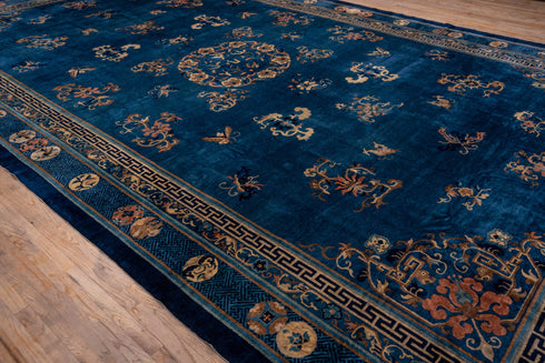 Antique Chinese Area Rug (12' x 10')