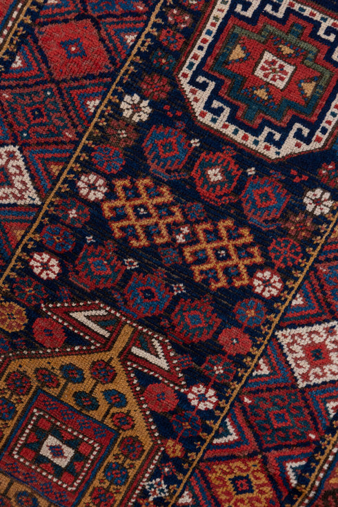 Antique Kurd Runner Rug (3' x 15')