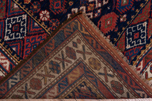 Antique Kurd Runner Rug (3' x 15')